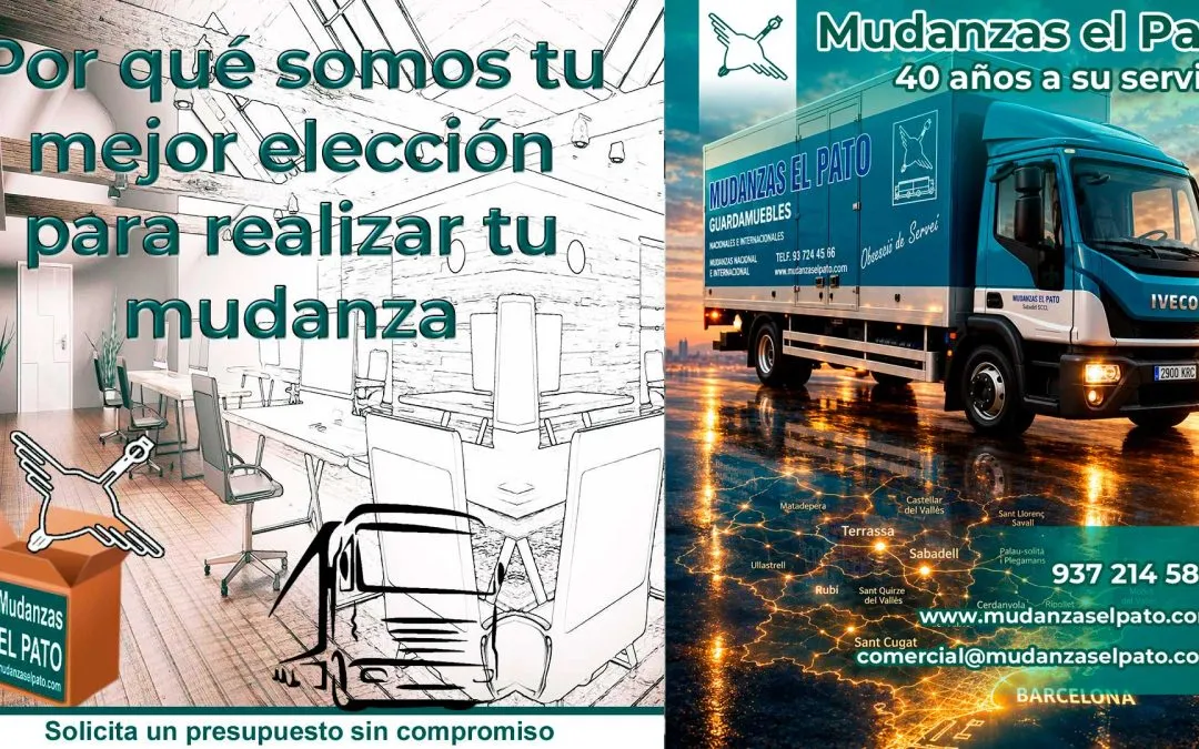 Mudanzas entre Barcelona y el Vallès Occidental: la frontera desdibujada.