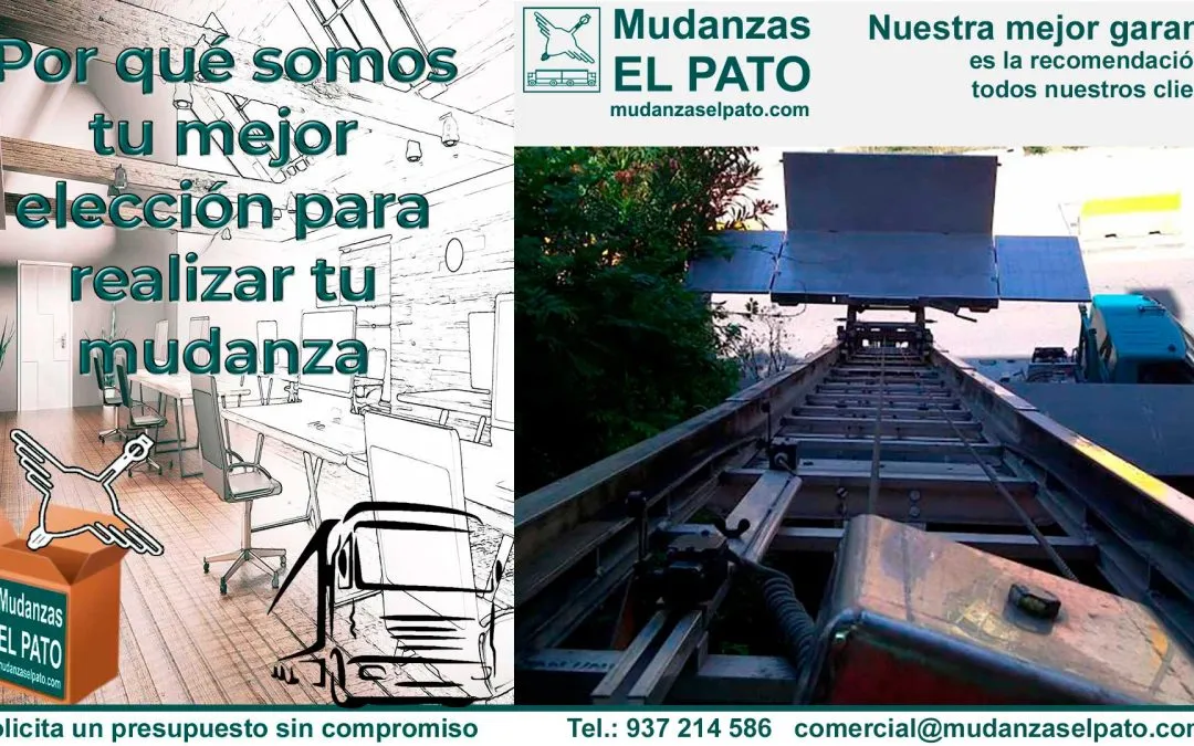 Mudanzas Especiales. Traslado de Stands para Ferias y Congresos