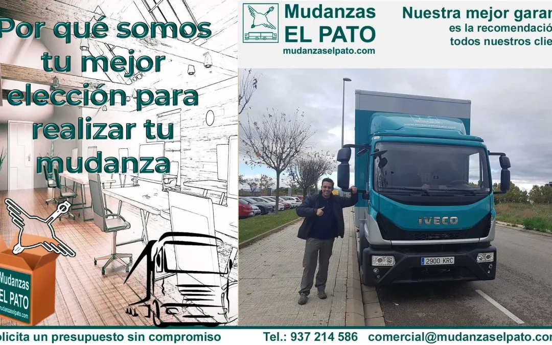 ¿Por qué somos el Nº 1 en Mudanzas?. (VII) Por Nuestra Moderna Flota de Vehículos